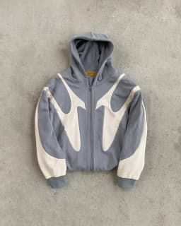 Nl25h Gothic Burgundy Geometric Zipper Hoodie Autumn New Casual Men Sportswear Y2k Retro Oversized Loose Hoodie Warm Sweatshirt