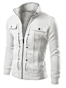 Hoodie Fleece Cardigan Hooded Coat Men's Hoodies Sweatshirts Pullover For Male Hoody Sweatshirt