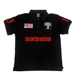 Haunted Mound Sweatpants Y2K Long Sleeve Hip Hop Abstract Graphic Lettering Print Oversized Pullover Sweatshirt Crew Neck Tops