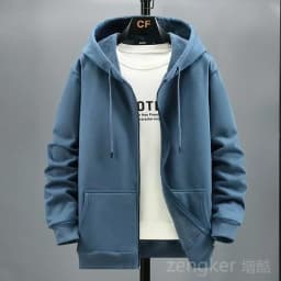 Big size Fleece hooded cardigan men's autumn winter trendy fashion jacket plus size hoodie 12XL 10XL large size men clothing