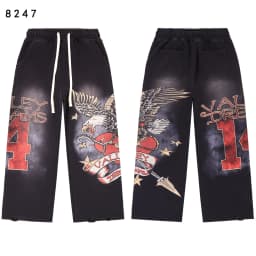 High Street Embroidery Washed Cross Zipper Hooded Hoodies for Men Streetwear Cardigan Loose Terry Sweatshirt Jacket Oversized