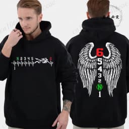 Electrobiker Velocidades Men's Hoodie Supermoto Hoodies Men Women Streetwear Pullover Harajuku Hoodies Motorcycle Gear Shift Top