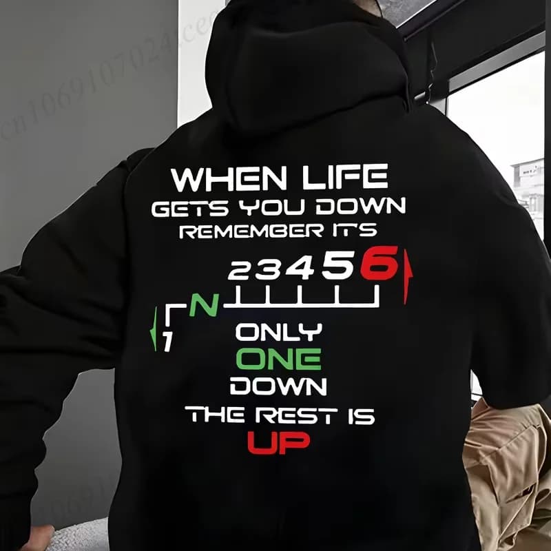 Electrobiker Velocidades Men's Hoodie Supermoto Hoodies Men Women Streetwear Pullover Harajuku Hoodies Motorcycle Gear Shift Top