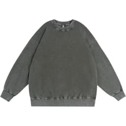 Fashion Washed Sweatshirt Custom Logo Casual Tie-dye Pullover Print Embroidery Company Team Design European And American Size
