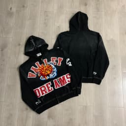 Streetwear Shinning Diamond Zipper Terry Hooded Hoodie for Men Oversized Graffiti Flame Cardigan Rhinestone Sweatshirt Jacket