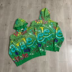 Streetwear Shinning Diamond Zipper Terry Hooded Hoodie for Men Oversized Graffiti Flame Cardigan Rhinestone Sweatshirt Jacket