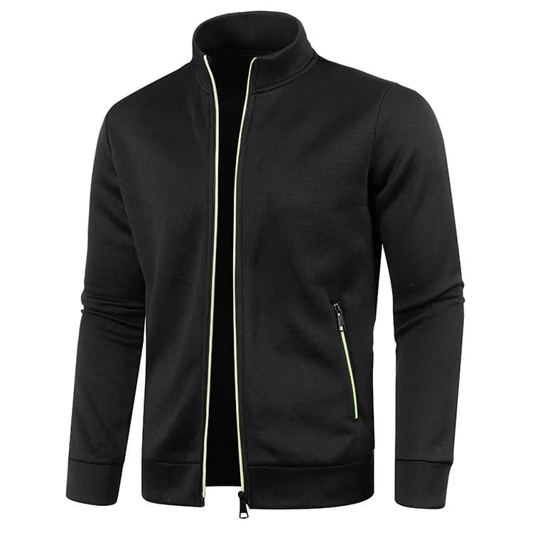 Autumn-New-Men's-Loose-Casual-Solid-Color-Cardigan-Thin-Fashion-Top-Sweater-Jacket-Sports-Jacket