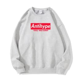Harajuku Streetwear Oversized Men's Hooded Pullover I BALL WAS RAWT Graphic Print Hoodies Sweatshirts Hip Hop Punk Tops Goth Y2k