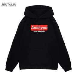 Harajuku Streetwear Oversized Men's Hooded Pullover I BALL WAS RAWT Graphic Print Hoodies Sweatshirts Hip Hop Punk Tops Goth Y2k