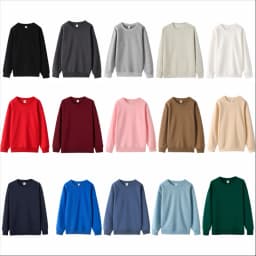 Casual Sweatshirt Custom Design Company Team Sweatshirt Embroidery Personality Brand Thin Round Neck Sweatshirt Printing Logo