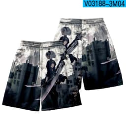 Game NieR:Automata 3D Printing Men/Women Fashion Harajuku Hoodies Sweatshirt Long Sleeve Pullover / T-Shirt/Pants/Shorts/Kimono