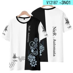 Game NieR:Automata 3D Printing Men/Women Fashion Harajuku Hoodies Sweatshirt Long Sleeve Pullover / T-Shirt/Pants/Shorts/Kimono