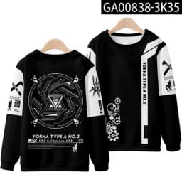 Game NieR:Automata 3D Printing Men/Women Fashion Harajuku Hoodies Sweatshirt Long Sleeve Pullover / T-Shirt/Pants/Shorts/Kimono
