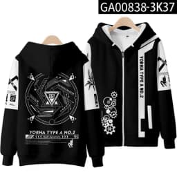 Game NieR:Automata 3D Printing Men/Women Fashion Harajuku Hoodies Sweatshirt Long Sleeve Pullover / T-Shirt/Pants/Shorts/Kimono