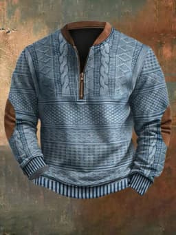 2026 Spring Autumn 3D Printed Sweatshirts Men's Outdoor Casual Long Sleeve Hoodies Stand Collar Pullover Tops Youth Men Sweaters