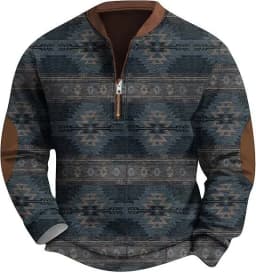 2026 Spring Autumn 3D Printed Sweatshirts Men's Outdoor Casual Long Sleeve Hoodies Stand Collar Pullover Tops Youth Men Sweaters