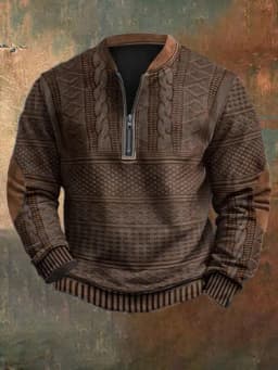 2026 Spring Autumn 3D Printed Sweatshirts Men's Outdoor Casual Long Sleeve Hoodies Stand Collar Pullover Tops Youth Men Sweaters