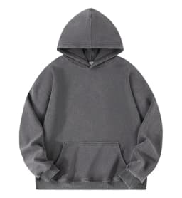 American Retro Heavyweight Sweatshirt for Men and Women Spring and Autumn Washed Vintage Oversize Loose Large Size Hooded Jacket