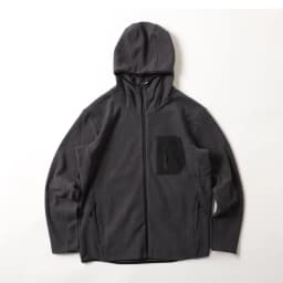Warm Fleece Outdoor Hooded Open Cardigan Sweatshirt Casual Sporty Japanese Style Wave Patterned Men's Long Sleeve Zipper Jacket