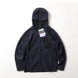 Warm Fleece Outdoor Hooded Open Cardigan Sweatshirt Casual Sporty Japanese Style Wave Patterned Men's Long Sleeve Zipper Jacket