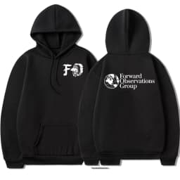 Vintage FOG Forward Observations Group Hoodie Skeleton Graphic Hooded Sweatshirts Male Gothic Punk Hoodies Harajuku Streetwear