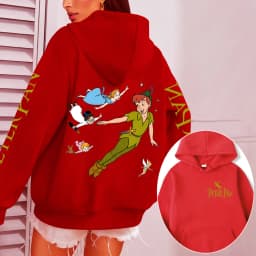 Peter Pan Men Hoodie Cartoon Anime Women Pullover Tops 2026 New Fashion Autumn Winter Couple Sweatshirts Clothes