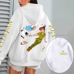 Peter Pan Men Hoodie Cartoon Anime Women Pullover Tops 2026 New Fashion Autumn Winter Couple Sweatshirts Clothes