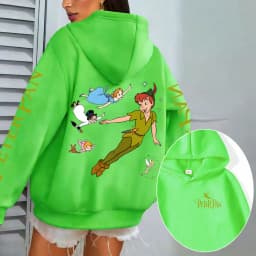 Peter Pan Men Hoodie Cartoon Anime Women Pullover Tops 2026 New Fashion Autumn Winter Couple Sweatshirts Clothes