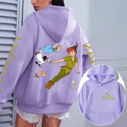 Peter Pan Men Hoodie Cartoon Anime Women Pullover Tops 2026 New Fashion Autumn Winter Couple Sweatshirts Clothes
