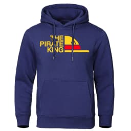 THE PIRATE KING Hoodies For Man 2019 Autumn Winter Fleece Sweatshirts Japanese Anime Men's Hoodie Streetwear Brand Pullover