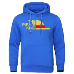 THE PIRATE KING Hoodies For Man 2019 Autumn Winter Fleece Sweatshirts Japanese Anime Men's Hoodie Streetwear Brand Pullover