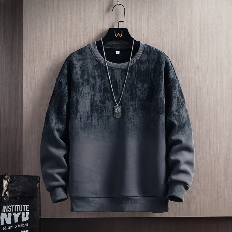 Autumn Spring 2025 Hoodies Sweatshirt For Men's Hip Hop Punk Pullover Streetwear Casual Fashion Clothes OverSize 4XL