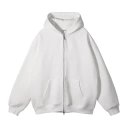 ZODF New Men Double Headed Zipper Fleece Hoodies Unisex Loose Basic Solid Warm Hooded Sweatshirts Coats For Winter HY0633