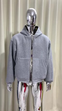 Mauroicardi Autumn Oversized Reversible Hoodies Men Loose Casual Luxury Designer Clothes Hoodie with Plaid Lining Sweatshirt