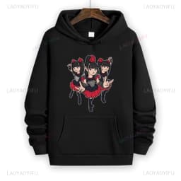 Babymetal Metal Galaxy Japan Death Metal Band Hoodies Men Casual Hoodies Pullovers Couple Streetwear New Autumn winter Hoodies