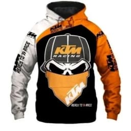 KTM Ready To Race KTM Racing Men and Women 3D Full Printing Hoodie S-6xl