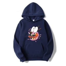 Courage The Cowardly Dog Anime Men Hoodie 2025 New Casual Cartoon Women Pullover Tops Spring Autumn Couple Sweatshirts Clothes