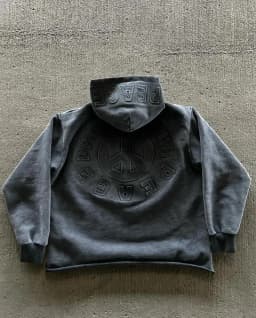 Fashion Harajuku Trend Hoodie Retro Alphabet Embroidery Hoodie Men Y2k Goth Coat Casual Loose Sweatshirt Hoodies Women