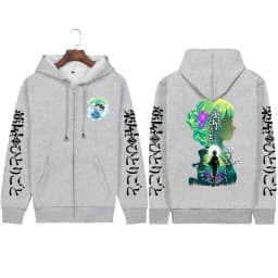 The Apothecary Diaries Anime Sweatshirt Maomao Print Hooded Men Women Manga Zip Hoodies Casual Zip Jacket Harajuku Streetwear