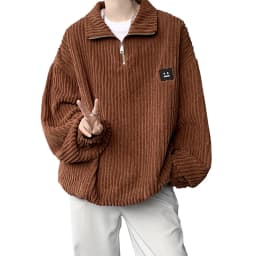 Men Harajuku Sweatshirts 2025 New Streetwear Unisex Couple Basic Pullover Outwear