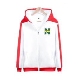 3D Print Anime Captain Tsubasa Ozora Tsubasa Kojiro Hyuga Costume Unisex Hoodie Zipper Hooded Jacket Soccer Jerseys Uniform