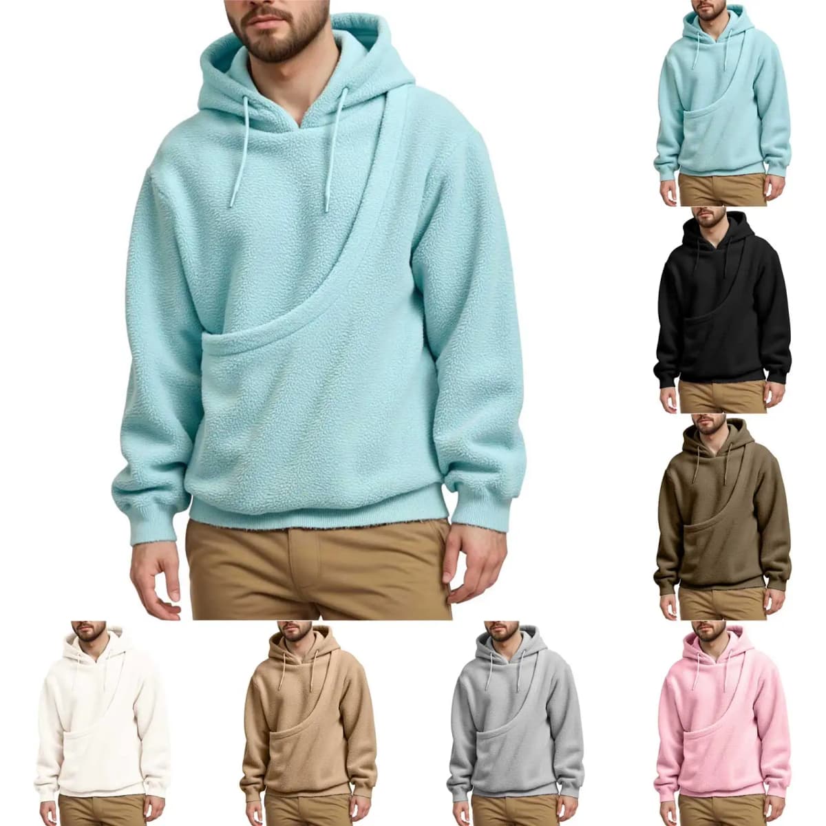 Hot Selling Hoodie 2025 Man Pullover Unisex Cat And Dog Bag Hooded Sweatshirt Pocket Pet Bag Holder Fleece Sweatshirts For Man