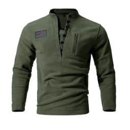 Men's Clothing Trainning Tactical Top 2026 NEW Long Sleeved Warm Tshirt Windproof Pullover for Men Sweatshirt