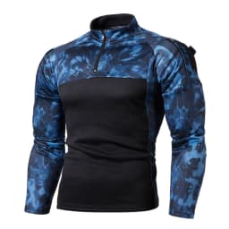 2024 New Men's Shirt Men Uniform Camouflage hoodie Clothes Jogging Sweatshirt long sleeve