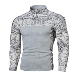 2024 New Men's Shirt Men Uniform Camouflage hoodie Clothes Jogging Sweatshirt long sleeve