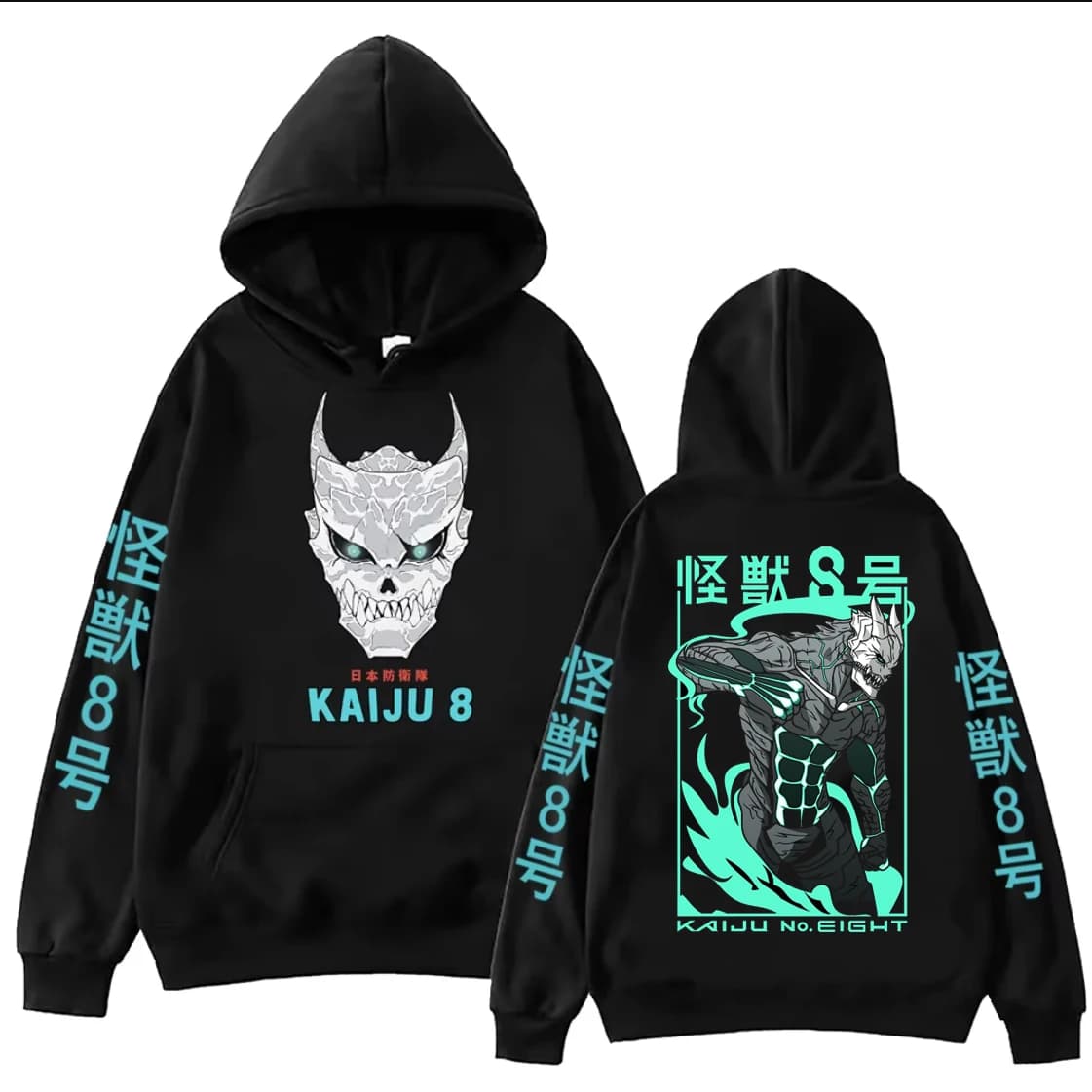 Anime Kaiju No 8 Soushirou Hoshina Hoodies Harajuku Hip Hop Pullover Tops SOSHIRO HOSHINA Cartoon Sweatshirts Gift
