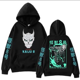 Anime Kaiju No 8 Soushirou Hoshina Hoodies Harajuku Hip Hop Pullover Tops SOSHIRO HOSHINA Cartoon Sweatshirts Gift