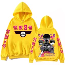 Anime Kaiju No 8 Soushirou Hoshina Hoodies Harajuku Hip Hop Pullover Tops SOSHIRO HOSHINA Cartoon Sweatshirts Gift