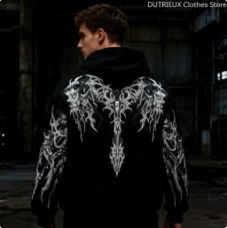 Winter Autumn Insulated Men's Hoodie, Stylish Fashionable Street Caped Sports Shirt, Oversized Loose Comfortable Pullover Shirt