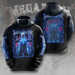 Vintage Megadeth Rock Band 3d Print Hoodies Men Women Fashion Hoodie Teens Sweatshit Unisex Sweats Women Clothing Oversized